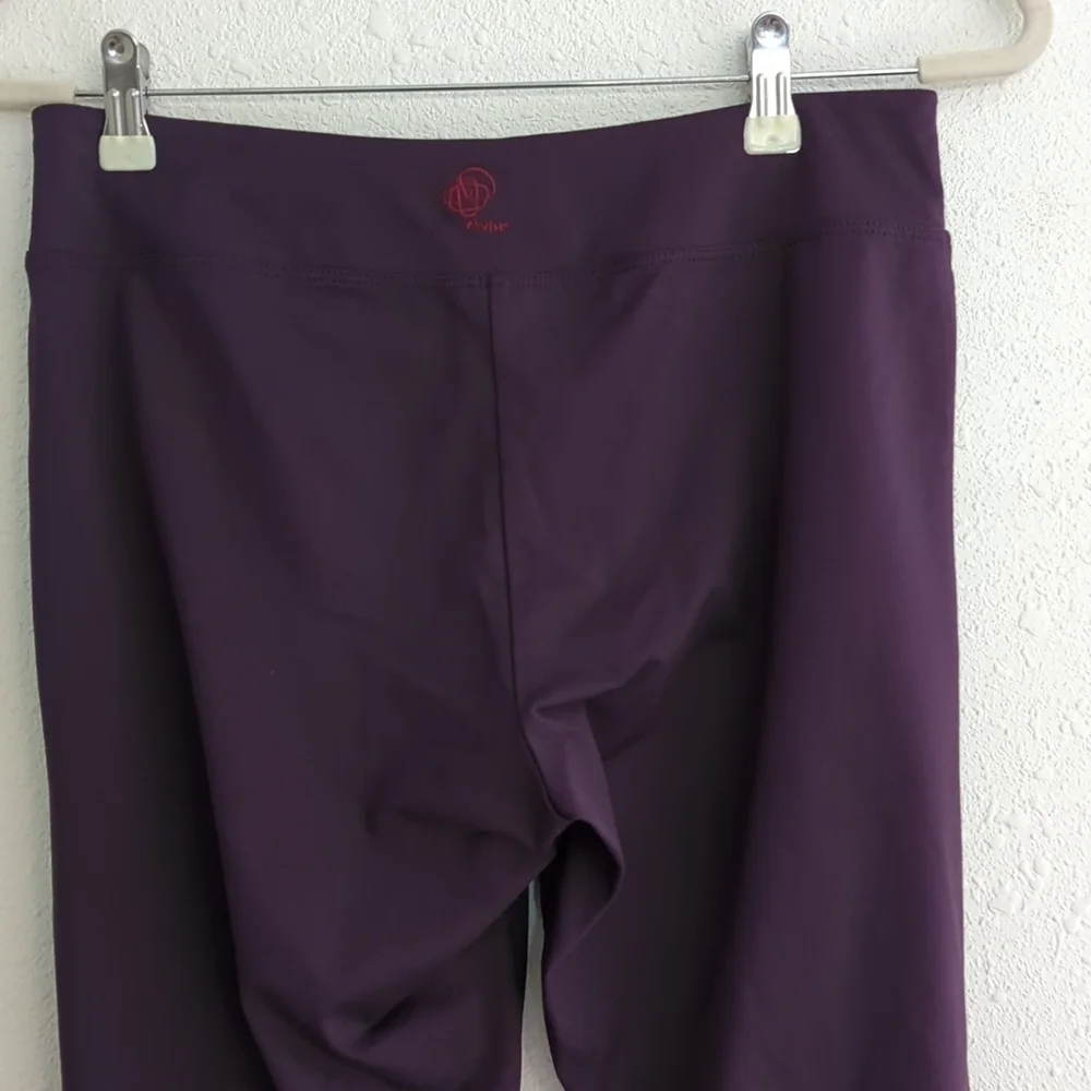 Patagonia Straight Leg Full Length Leggings Women's Size Medium Purple Rhythm